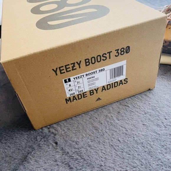 Adidas yeezy 380 mist reflective men size 8 - Picture 6 of 7